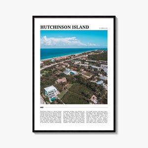 Hutchinson Island Reiseplakat, Hutchinson Island Wandkunst, Hutchinson Island Poster Druck, Hutchinson Island Foto, Hutchinson Dekor