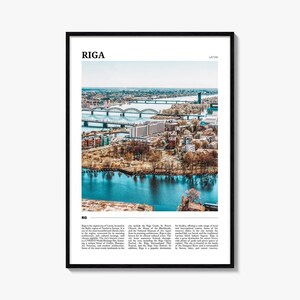 Riga Travel Poster, Riga Wall Art, Riga Poster Print, Riga Photo, Riga Decor, Latvia