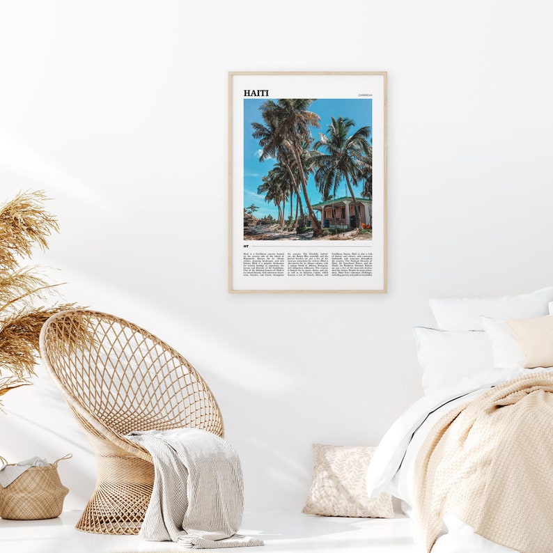 Haiti Travel Poster, Haiti Wall Art, Haiti Poster Print, Haiti Photo, Haiti Decor, Caribbean image 2