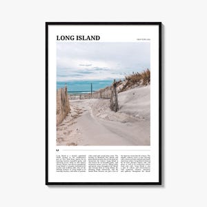 Long Island Reiseplakat Nr. 2, Long Island Wandkunst, Long Island Poster Druck, Long Island Foto, Long Island Decor, New York, USA