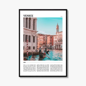 Venedig Reiseplakat, Venedig Wandkunst, Venedig Poster Druck, Venedig Foto, Venedig Dekor, Italien