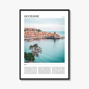 Occitanie Travel Poster, Occitanie Wall Art, Occitanie Poster Print, Occitanie Photo, Occitanie Decor, France