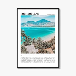Port Douglas Travel Poster, Port Douglas Wall Art, Port Douglas Poster Print, Port Douglas Photo, Port Douglas Decor, Queensland, Australia