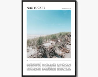 Nantucket Poster Print, Massachusetts Photo, Great Point Light Wall Art, Atlantic Coast Travel Decor