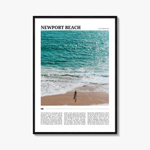 Newport Beach Reiseplakat, Newport Beach Wandkunst, Newport Beach Poster Druck, Newport Beach Foto, Newport Beach Decor, Kalifornien, USA