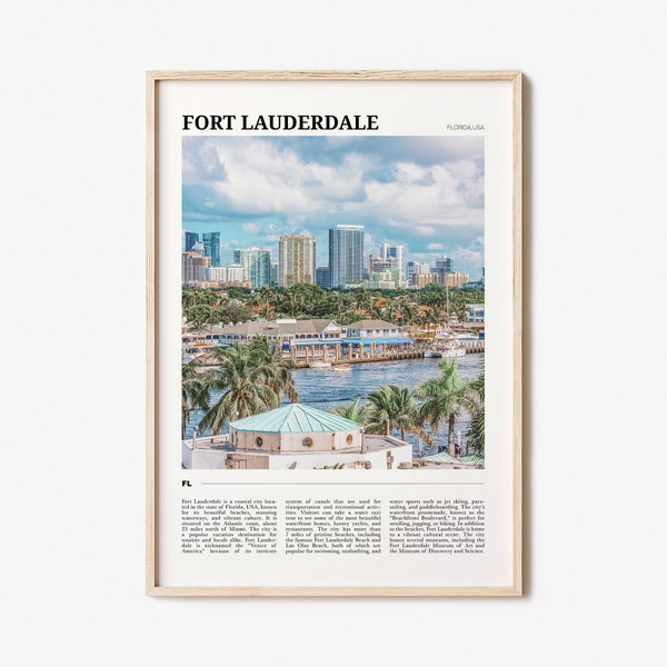 Fort Lauderdale Wall Art Etsy
