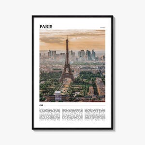 Paris Reiseplakat, Paris Wandkunst, Paris Poster Druck, Paris Foto, Paris Dekor, Frankreich