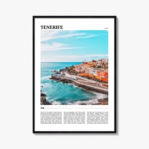 Teneriffa Reise Poster, Teneriffa Wandkunst, Teneriffa Poster Druck, Teneriffa Foto, Teneriffa Dekor, Spanien