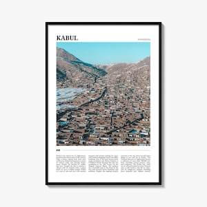 Kabul Travel Poster, Kabul Wall Art, Kabul Poster Print, Kabul Photo, Kabul Decor, Afghanistan