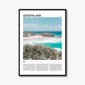 Queensland Travel Poster, Queensland Wall Art, Queensland Poster Print, Queensland Photo, Queensland Decor, Australia