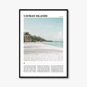 Cayman Islands Reiseplakat, Cayman Islands Wandkunst, Cayman Islands Poster, Cayman Islands Foto, Cayman Islands Dekor, Karibik