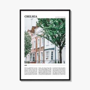 Chelsea Travel Poster New York, Chelsea Wall Art, Chelsea Poster Print, Chelsea Photo, Chelsea Decor, New York, USA