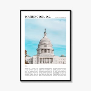 Washington DC Reiseplakat Nr. 1, Washington DC, Wandkunst, Washington Poster, Washington Foto, Washington DC Dekor, USA