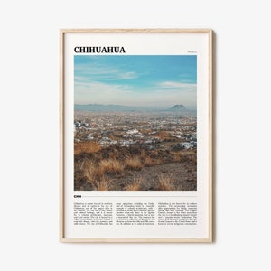 Chihuahua Travel Poster, Chihuahua Wall Art, Chihuahua Poster Print, Chihuahua Photo, Chihuahua Decor, Mexico