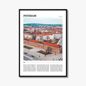 Potsdam reisposter, Potsdam kunst aan de muur, Potsdam poster print, Potsdam foto, Potsdam Decor, Duitsland