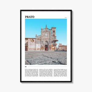 Prato Travel Poster, Prato Wall Art, Prato Poster Print, Prato Photo, Prato Decor, Italy