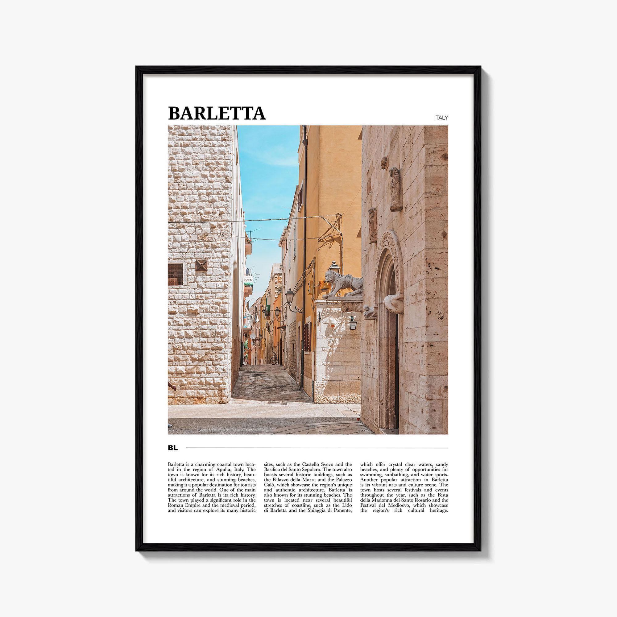 Barletta Italy Travel Poster: Vibrant Wall Art Print - Etsy, image size:2000x2000