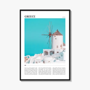 Griechenland Reise Poster, Griechenland Wandkunst, Griechenland Poster Druck, Griechenland Foto, Griechenland Dekor, Europa