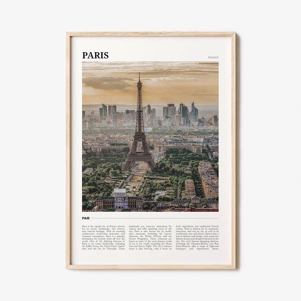 Paris Travel Poster, Paris Wall Art, Paris Poster Print, Paris Photo, Paris Decor, France