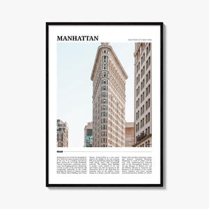Manhattan Reiseposter, Manhattan Wandkunst, Manhattan Poster Druck, Manhattan Foto, Manhattan Dekor, New York City, New York