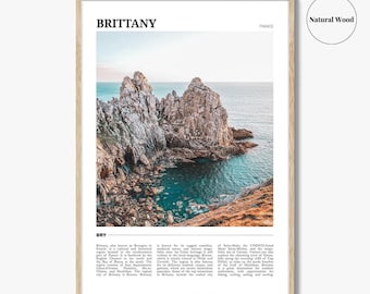 グラニック自筆サイン入り　版画「ブルターニュの小舟（フランス）」 グラニック自筆サイン入り 版画「ブルターニュの小舟（フランス）」