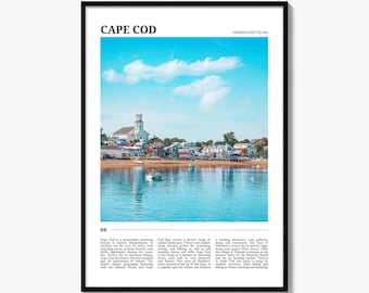 Cape Cod Poster Print, Massachusetts Photo, New England Wall Art, USA Travel Decor