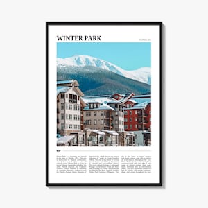 Winter Park Reiseplakat, Winter Park Wandkunst, Winter Park Poster Druck, Winter Park Foto, Winter Park Dekor, Florida, USA