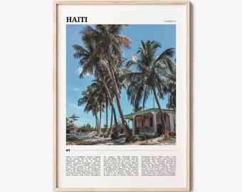 Haiti Travel Poster, Haiti Wall Art, Haiti Poster Print, Haiti Photo, Haiti Decor, Caribbean