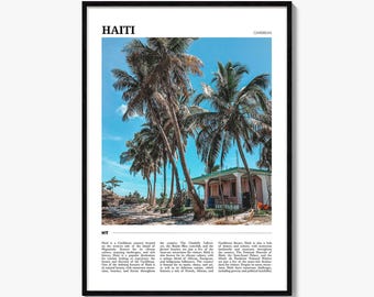 Haiti Travel Poster, Haiti Wall Art, Haiti Poster Print, Haiti Photo, Haiti Decor, Caribbean