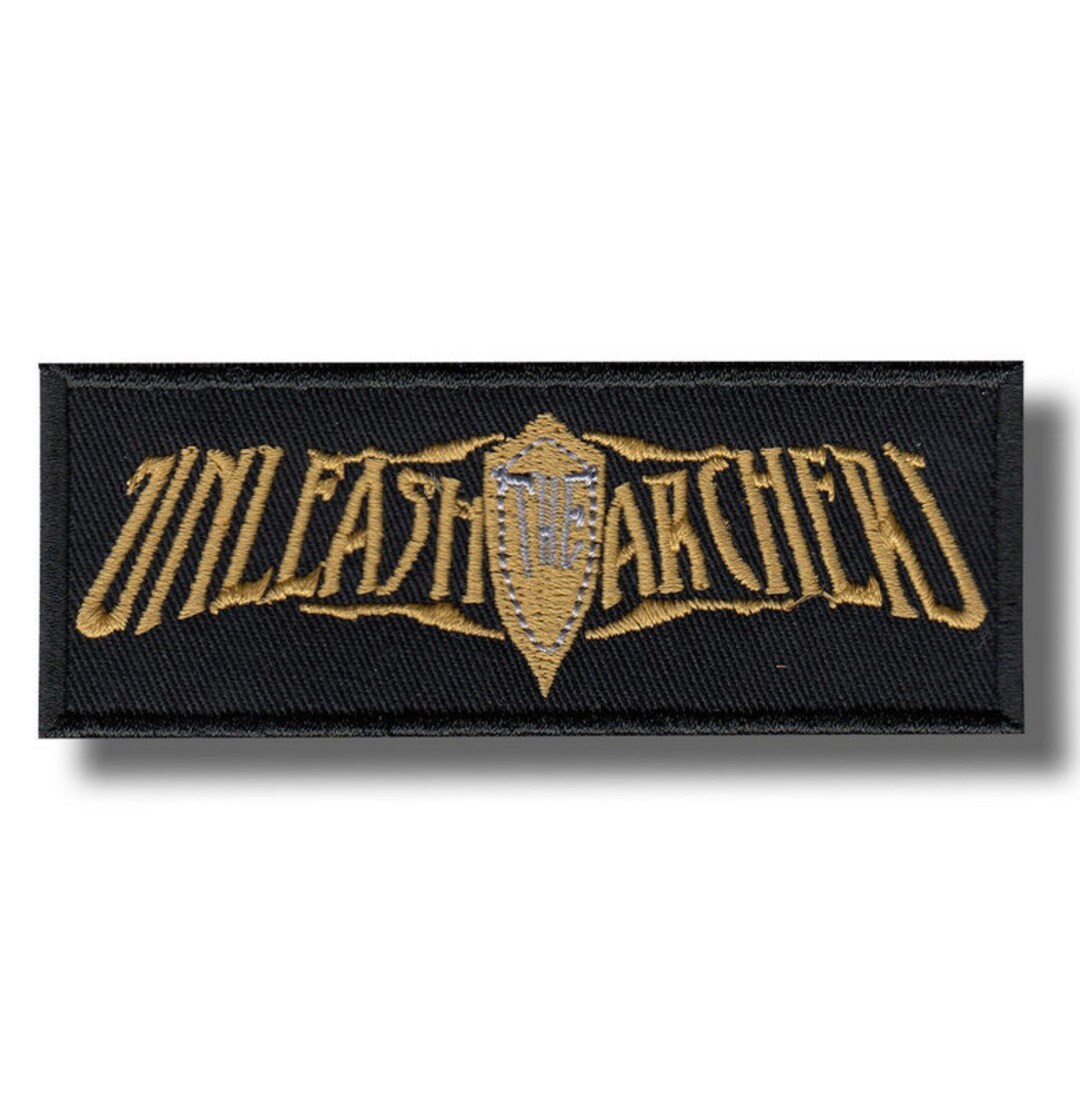 Unleash the Archers Embroidered Patch Badge Iron on Applique Etsy