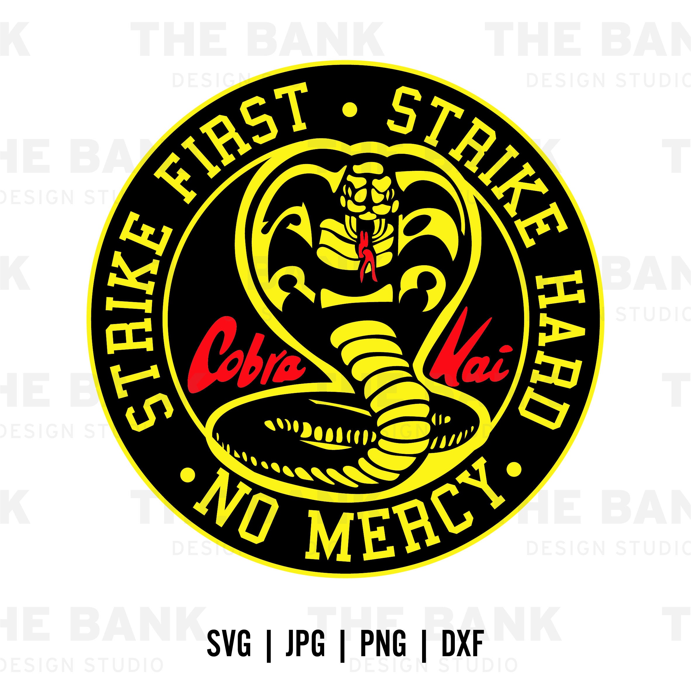 Cobra Kai Cobra Logo Type (Karate Kid) (Johnny Lawrence) Die-cut MAGNET