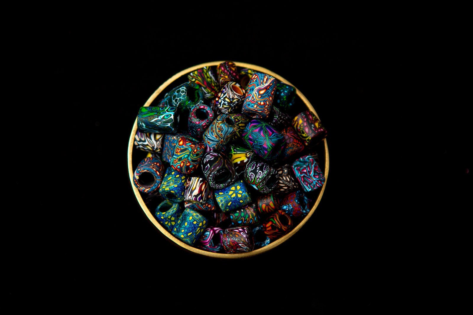 Imoris BOX Dreadlock Beads Dread Beads Set Dread Jewelry Hippie Boho Jewelry Dreadlock Beads Set Dreadlock Beads Rasta Beads