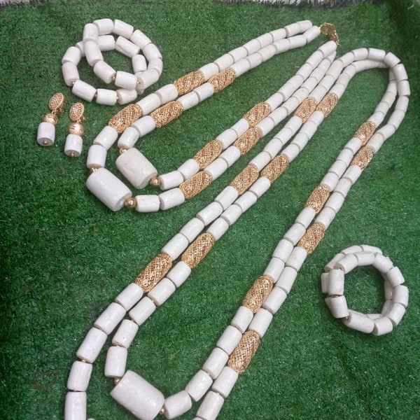 Nigerian Coral Beads Couple Etsy