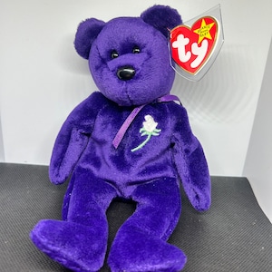 Rare and Collectible Princess Diana Comemorative Beanie Baby