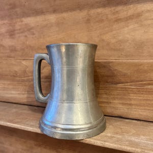 Vintage English Pewter Tankard, made in Sheffield