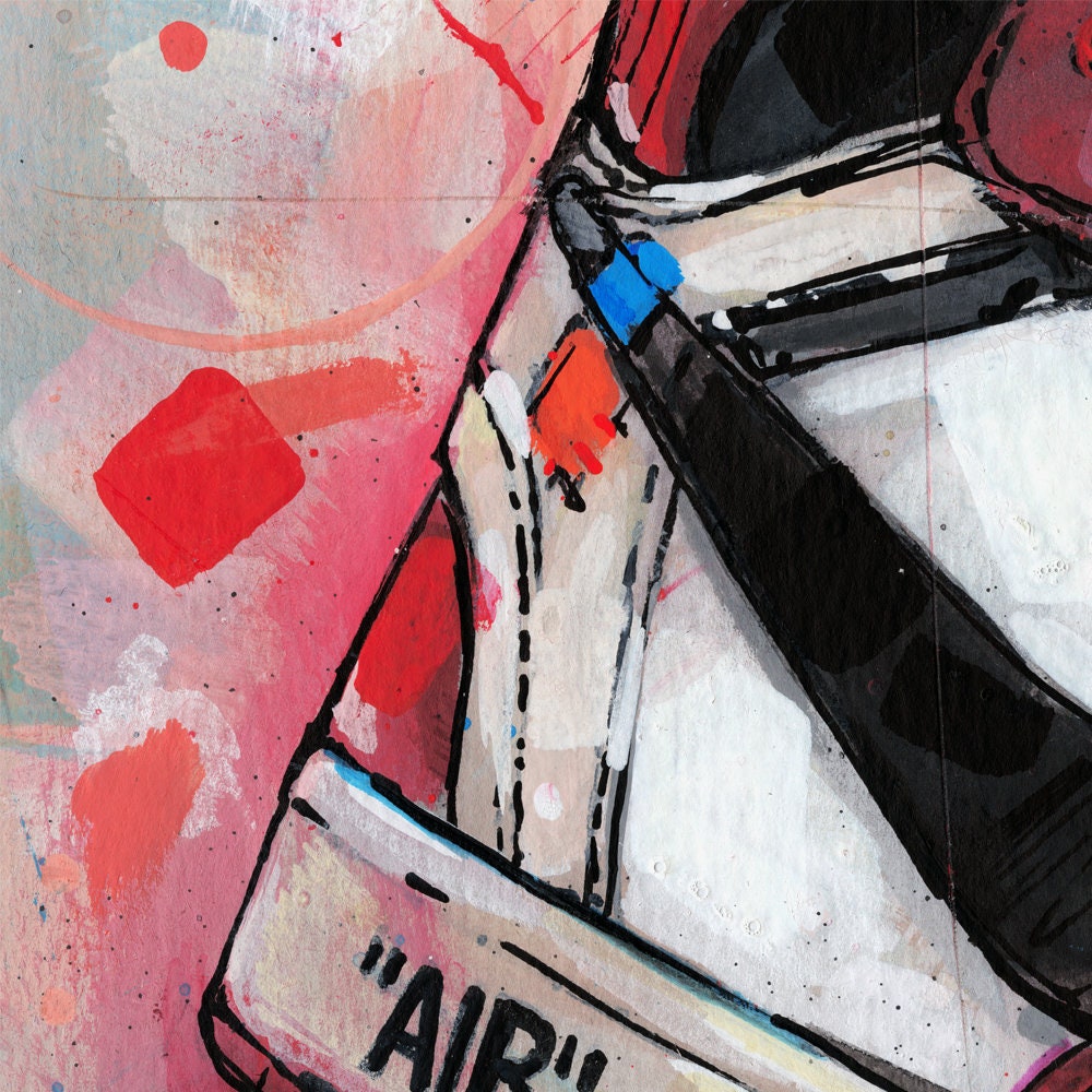 off white jordan poster