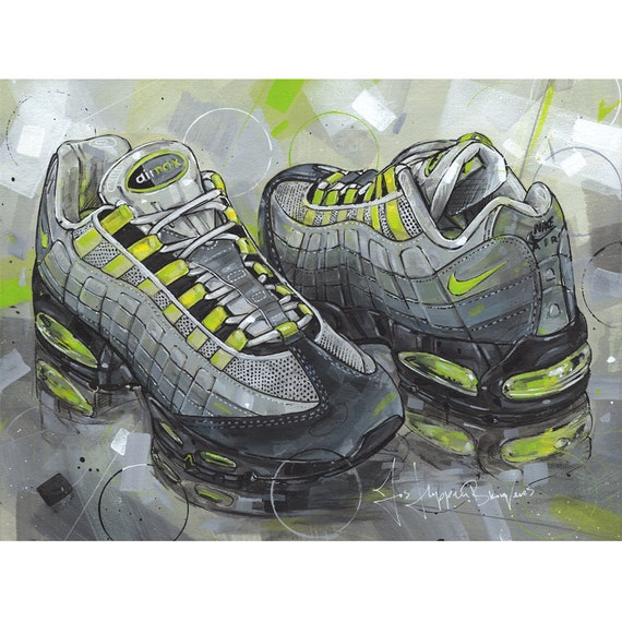 air max 95 neon grey