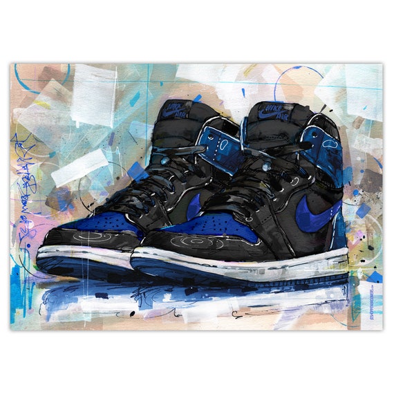 Retro royal blue outlet
