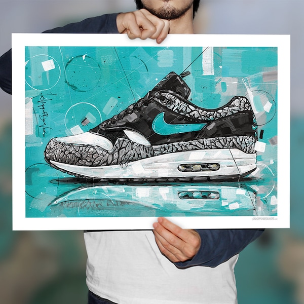 Air Max 1 atmosphere elephant poster 70x50 cm