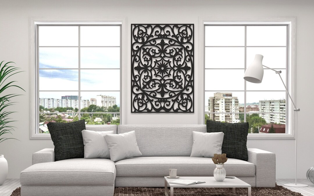 Art Deco Wood Wall Decor Geometric Wall Panel Housewarming Etsy