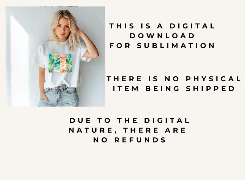 Beach Vibes Brushstroke Trend Design - Holiday Design - Sublimation T-Shirt design