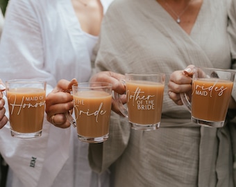 Bride | Bridesmaid | Bridal Party Mugs | Tea & Coffee Mug Gift
