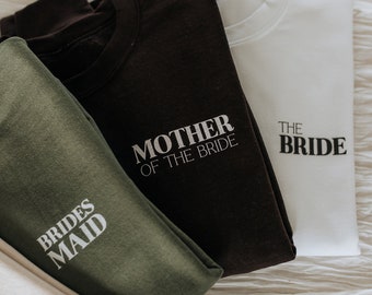 Mother of the Bride Jumper, Mother of the Bride Sweatshirt Jumper, Hen Party Sweatshirt, Hen Do Gifts, Mother of the Bride Gift