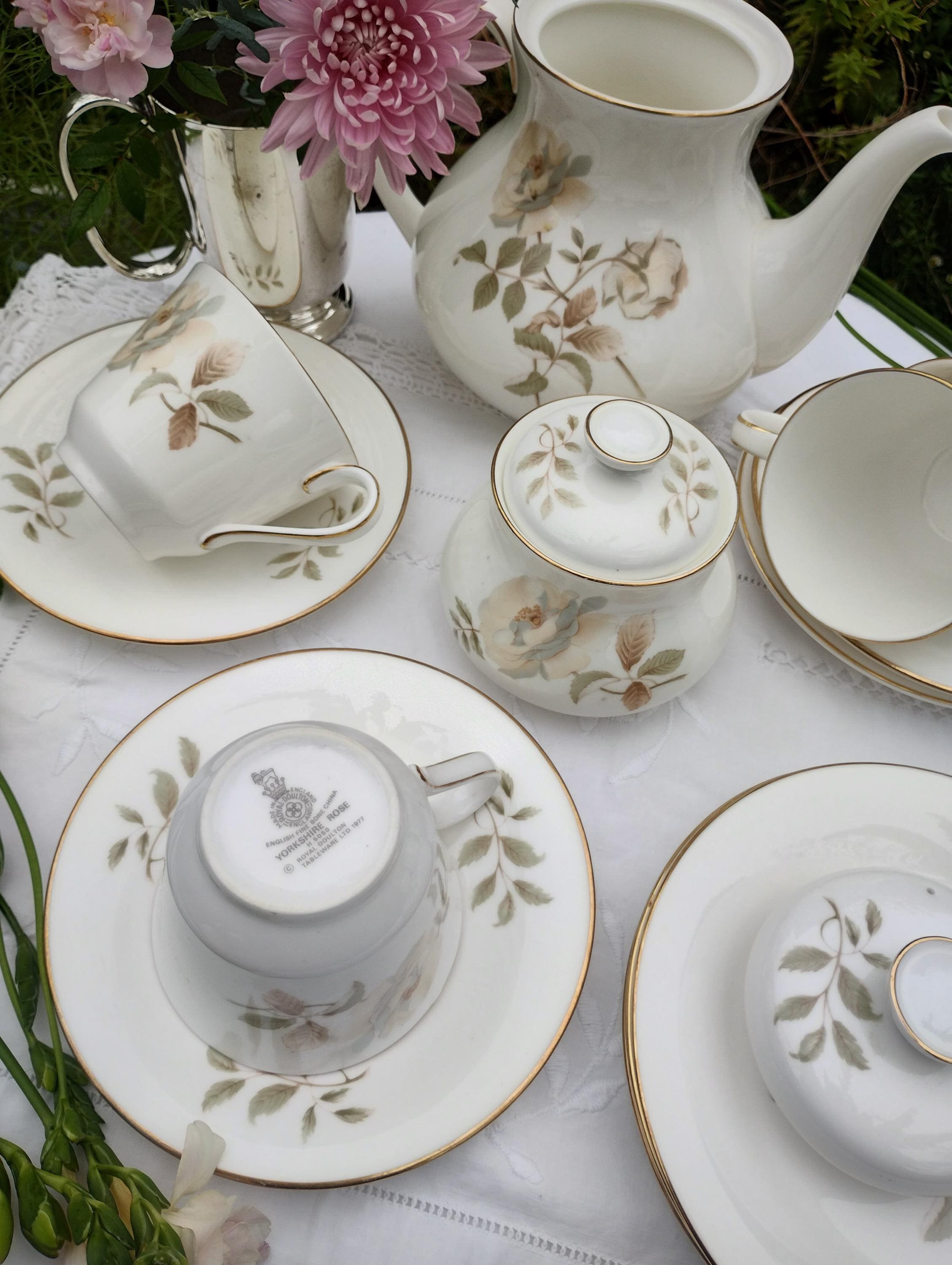 Doulton Dinner Set Vintage Royal Doulton Tea Set Lane Tea Set