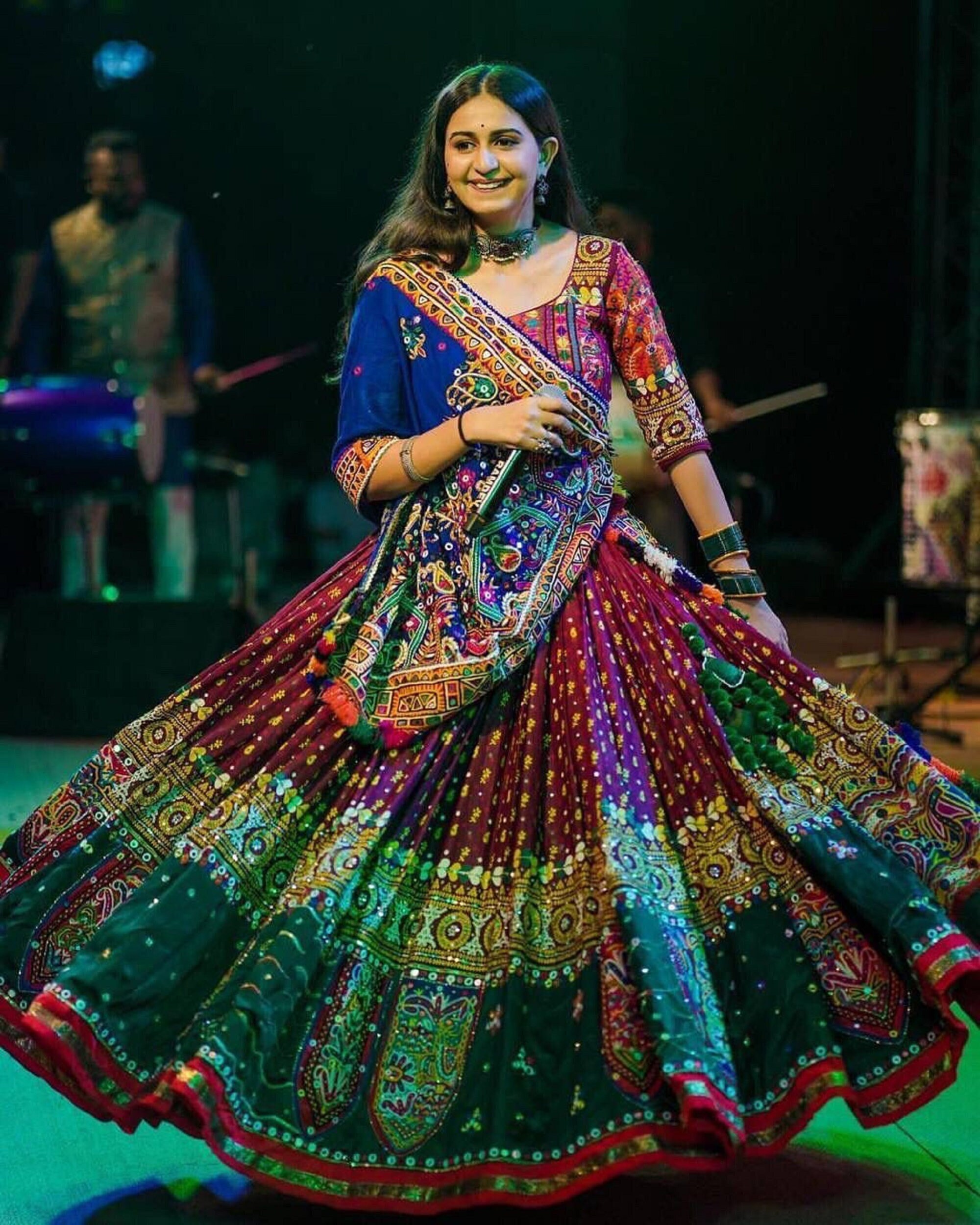 Lehenga with top choli designs