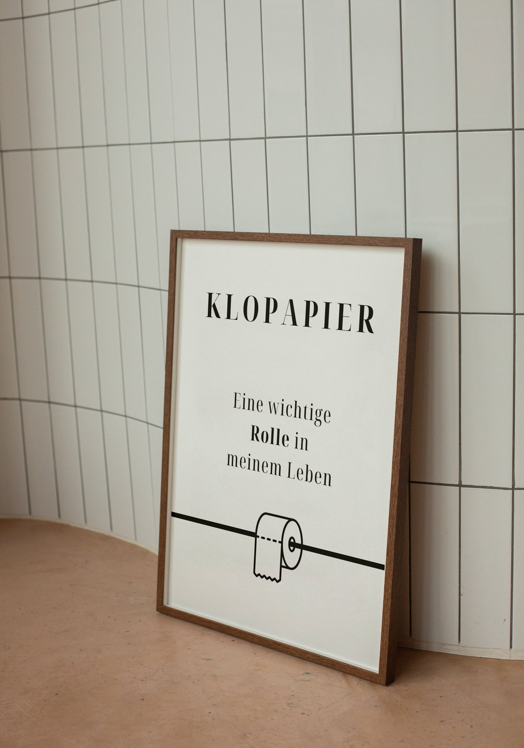 Witziger Spruch I Klopapier I Humor I Poster I Wanddeko I Etsy