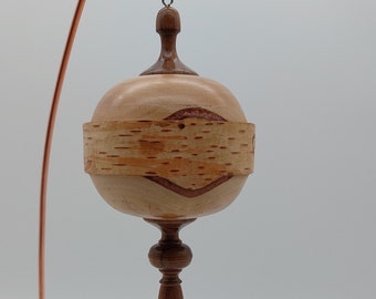 Christbaumkugel aus Holz