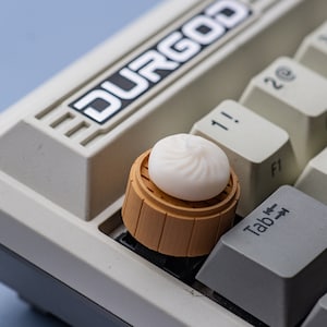 Dumpling Soup Dumplings Steam Crab Gyoza Custom Keycap High Quality Handmade Unique Animation Personalize Mechanical Keycaps Food Toy
