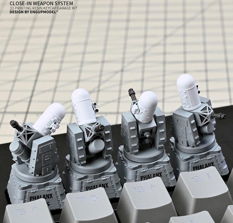 Point Defense Modular Weapons System Phalanx Close-in Weapon System MK-15 Point Defense Custom Keycaps ...