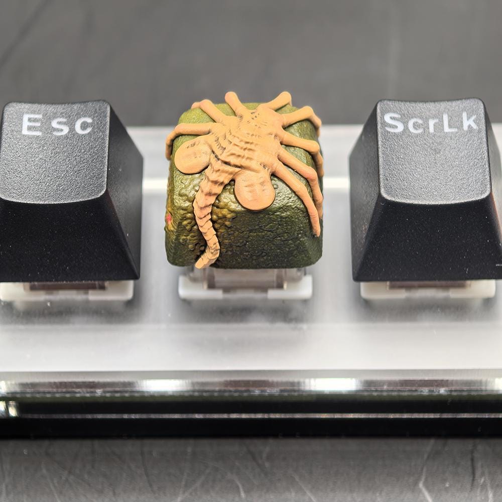 SIFI Horror Movie Facehugger Classic Alien Egg Custom Mechanical Keycap ...